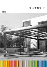 Prospekt AREA Terrassenglassystem